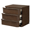 Zoey - Nightstand - Brown Oak