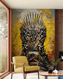 Game of Thrones-Inspired Throne of Swords Wallpaper Mural.