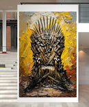 Game of Thrones-Inspired Throne of Swords Wallpaper Mural.