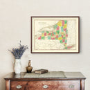 Vintage Map of New York 1831