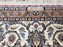 Persian Nain Rug 11x15 – Wool on Silk, Hand-Knotted, Signed Masterpiece
