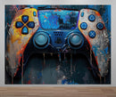 Playstation Gamer Wallpaper Mural.