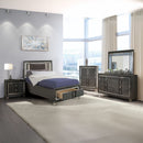 Sawyer - Mirror With LED - Metallic Gray