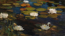 Albert Edelfelt Water Lilies Painting Wallpaper Mural.