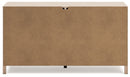 Battelle - Six Drawer Dresser - Tan