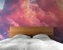 Pink Clouds Wallpaper Mural.