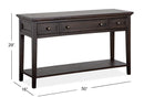 Westley Falls - Rectangular Sofa Table - Graphite