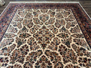 Karastan Rug 8.8 x 10.6 Ivory Sarouk