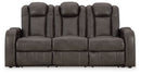 Fyne-dyme - Power Reclining Sofa With Adj Headrest