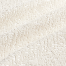 Modern Ergonomic Single Seater Sofa with Ottoman, High-Resilience Support, White Chenille