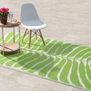 Hilo - Green Outdoor Rug for Patio