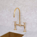 Unlacquered Solid Brass Sink faucet