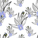 Stylish Lilac Flowers Wallpaper