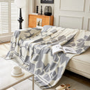 Chenille Floral Soft Thick Reversible Blanket Covers for Couch, Couch Protector Blanket Cover Sofa