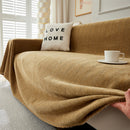 Herringbone Oversized Chenille Couch Throw Cover Sofa Slipcovers Couch Covers for Sectional Couches