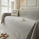 Herringbone Oversized Chenille Couch Throw Cover Sofa Slipcovers Couch Covers for Sectional Couches
