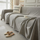 Herringbone Oversized Chenille Couch Throw Cover Sofa Slipcovers Couch Covers for Sectional Couches