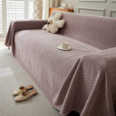Herringbone Oversized Chenille Couch Throw Cover Sofa Slipcovers Couch Covers for Sectional Couches