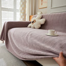 Herringbone Oversized Chenille Couch Throw Cover Sofa Slipcovers Couch Covers for Sectional Couches