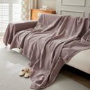 Herringbone Oversized Chenille Couch Throw Cover Sofa Slipcovers Couch Covers for Sectional Couches