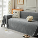 Herringbone Oversized Chenille Couch Throw Cover Sofa Slipcovers Couch Covers for Sectional Couches