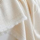 Chenille Thickened Solid Couch Blanket Throws, Reversible Couch Covers for Sectional Couches