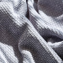 Chenille Thickened Solid Couch Blanket Throws, Reversible Couch Covers for Sectional Couches