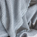 Chenille Thickened Solid Couch Blanket Throws, Reversible Couch Covers for Sectional Couches