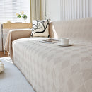 Textured Chenille Sofa Cover Throw, Soft Washable Couch Blanket Protector for Pets
