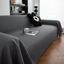 Waterproof Waffle Lattice Sofa Throw, Sofa Towel Cover for Couches, Simple Sofa Cover Blanket