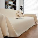 Waterproof Waffle Lattice Sofa Throw, Sofa Towel Cover for Couches, Simple Sofa Cover Blanket