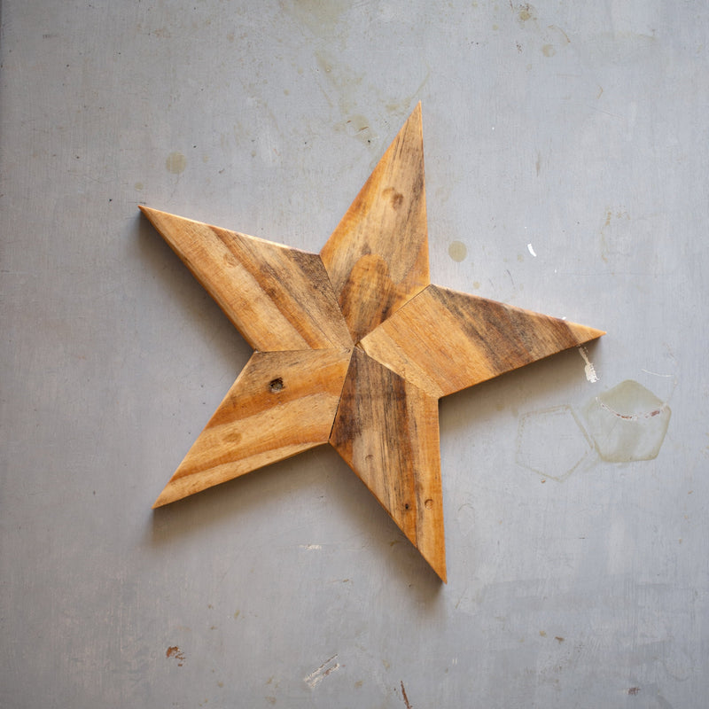 Reclaimed Pallet Wood Stars