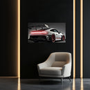 Car neon light sign, Car wall art lighted, Neon painting art For Man - UvCar20
