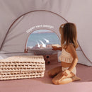 Tiny Land® One-Stop Beach Toy & Tent Set – Blush Pink