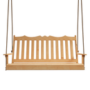 Keystone Amish Co. 4 Foot York Porch Swing, Unfinished