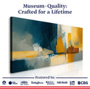 Abstract Geometric Lines Wall Art II
