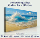 Serene Ocean Wave Coastal Wall Art V