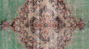 Vintage Handmade Unique Rug  5'10'' X 9'3''