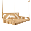 Keystone Amish Co. 6 Foot Franklin Red Cedar Swing Bed, Unfinished