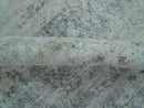 Abstract Blue And Gray  8x10 Hand Knotted Bamboo Silk Area Rug