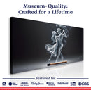 Modern Abstract Couple Dance Wall Art