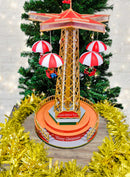 Parachute Tower. Carousel Christmas Village Miniature by Wizardi F07M4-8-W201