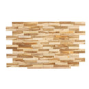Clearwater Natural Teak 3D Wall Panels - (13 sq ft)