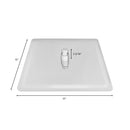 ZLINE 12" Bliss Shower Head in Chrome BLS-H12-CH
