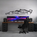 Formula1 F1 Metal Car Wall Art - NC0983