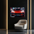 Car light up sign, Car neon light sign, Car wall art lighted - UvCar14