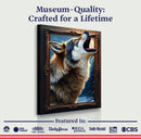 3D Wolf Wall Art