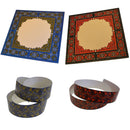 Antique Trunk Interior Decorative Paper Corners & Edging