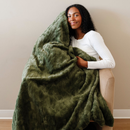 PATTERNED FAUX FUR XL THROW BLANKETS