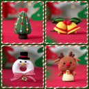 Donut, Bell, Tree and Reindeer Needle Felting Kit by Wizardi F07N8-Z-11